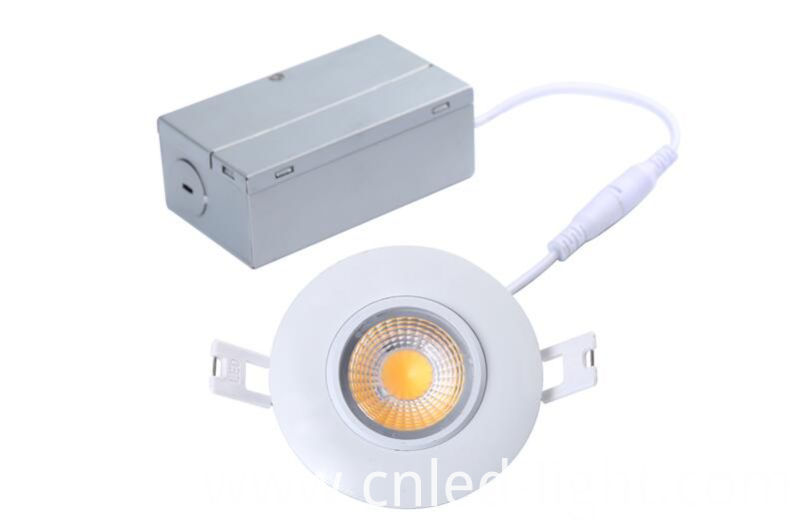 8W 700lm Dimmable 3 Inch Gimbal LED Downlight